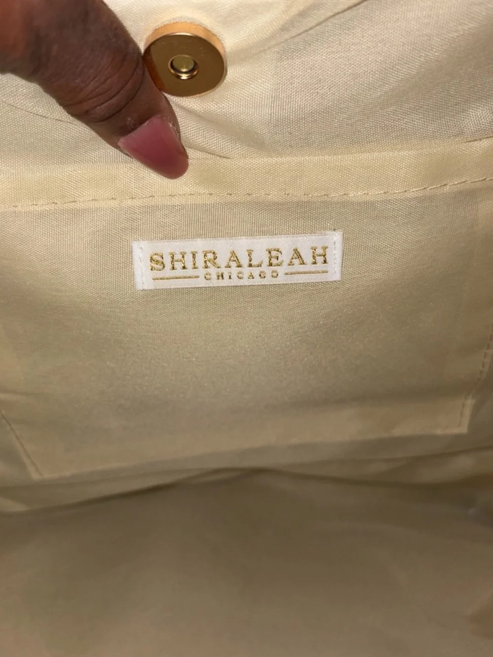Shiraleah Multicolor Striped Tote with Wrapped Handles